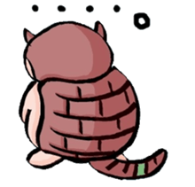 Armadillos sticker #7130343
