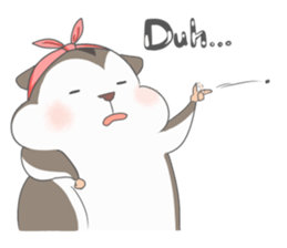 Hamster's diary 2 sticker #7130438