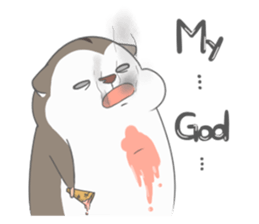 Hamster's diary 2 sticker #7130439