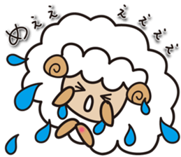 Kawaii Cute Unique&Awesome Sheep Sticker sticker #7130615
