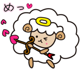 Kawaii Cute Unique&Awesome Sheep Sticker sticker #7130624