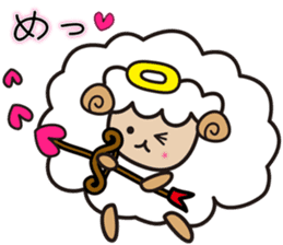Kawaii Cute Unique&Awesome Sheep Sticker sticker #7130624