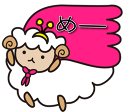 Kawaii Cute Unique&Awesome Sheep Sticker sticker #7130633