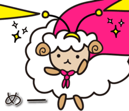 Kawaii Cute Unique&Awesome Sheep Sticker sticker #7130634