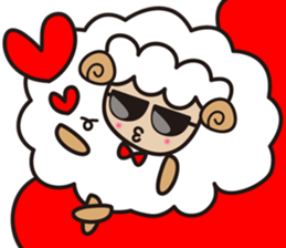 Kawaii Cute Unique&Awesome Sheep Sticker sticker #7130637