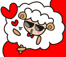 Kawaii Cute Unique&Awesome Sheep Sticker sticker #7130637