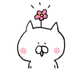 Word of a dry cat sticker #7130753