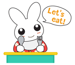 Sleepy Bunny (EN) sticker #7130886