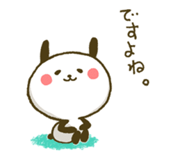 Panda Rabbit 2 sticker #7130967