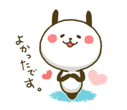 Panda Rabbit 2 sticker #7130968
