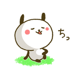 Panda Rabbit 2 sticker #7130982