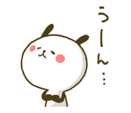 Panda Rabbit 2 sticker #7130995