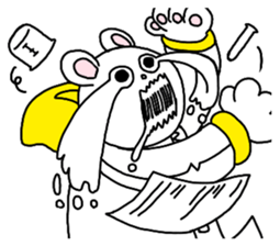 science rabbi sticker #7131090