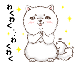 Dog with 40 emotion or pattern sticker #7131171