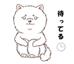 Dog with 40 emotion or pattern sticker #7131175