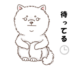 Dog with 40 emotion or pattern sticker #7131175