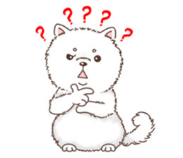 Dog with 40 emotion or pattern sticker #7131178