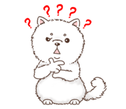 Dog with 40 emotion or pattern sticker #7131178