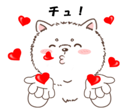 Dog with 40 emotion or pattern sticker #7131192