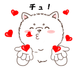 Dog with 40 emotion or pattern sticker #7131192