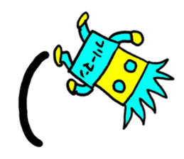 free-man(mobappu series) sticker #7131274