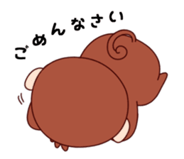 Monkey with 40 emotion or pattern sticker #7131401