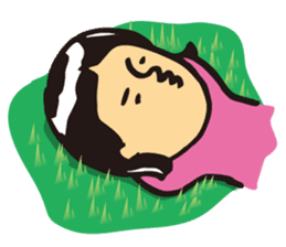 cool woman, Yoshiko sticker #7131701