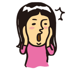 cool woman, Yoshiko sticker #7131702