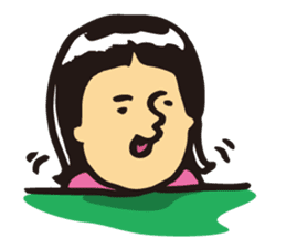 cool woman, Yoshiko sticker #7131704