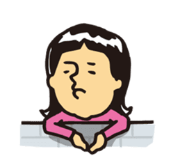 cool woman, Yoshiko sticker #7131712