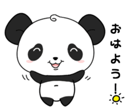 Panda with 40 emotion or pattern sticker #7131762