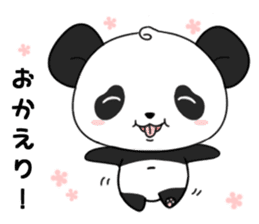 Panda with 40 emotion or pattern sticker #7131763