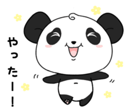 Panda with 40 emotion or pattern sticker #7131765