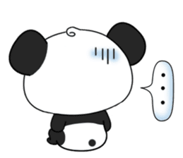 Panda with 40 emotion or pattern sticker #7131768