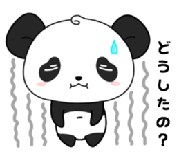 Panda with 40 emotion or pattern sticker #7131769