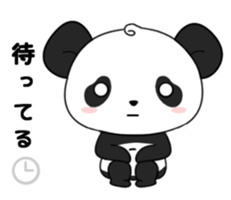 Panda with 40 emotion or pattern sticker #7131775