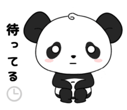 Panda with 40 emotion or pattern sticker #7131775
