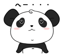 Panda with 40 emotion or pattern sticker #7131776