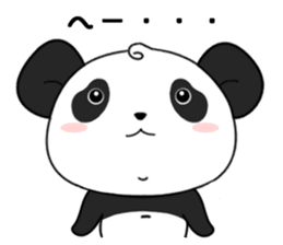 Panda with 40 emotion or pattern sticker #7131776