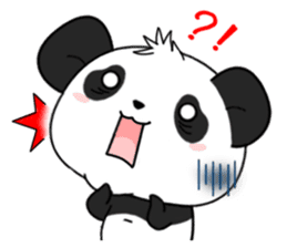 Panda with 40 emotion or pattern sticker #7131779
