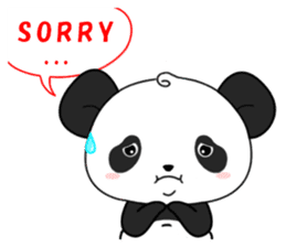 Panda with 40 emotion or pattern sticker #7131785