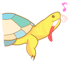 turtle days sticker #7132234