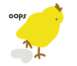 small bird lucky sticker #7132517