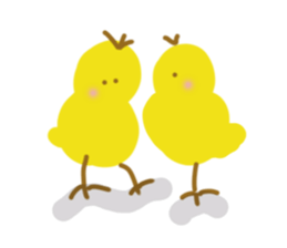 small bird lucky sticker #7132522