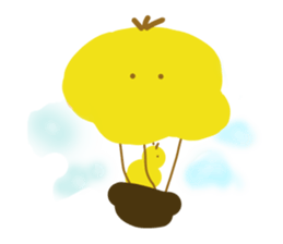 small bird lucky sticker #7132527