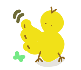 small bird lucky sticker #7132528