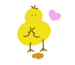 small bird lucky sticker #7132538