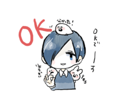 Tanaka and pleasant friend sticker #7133899