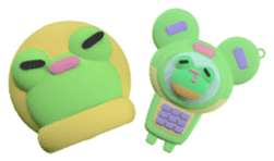 Mushbuh Froggy Couple Stickoid Pack sticker #7133923