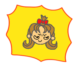 She is Naughty Girl! sticker #7134416